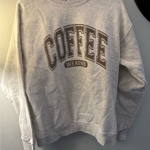 Gray Coffee Weather Women’s Sweater